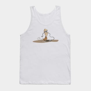 Paleontology Robot Tank Top